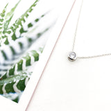 HELD RHINESTONE NECKLACE | STERLING SILVER - MTT Collective