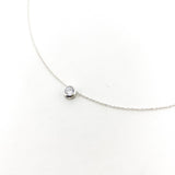 HELD RHINESTONE NECKLACE | STERLING SILVER - MTT Collective