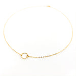 MINI TWISTED UNENDING LOVE NECKLACE | 14K GOLD-FILLED - MTT Collective