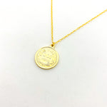 DOUBLE-SIDED ELIZABETH DOS PESOS COIN NECKLACES | 14K GOLD-FILLED - MTT Collective