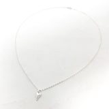 TEXTURED TRIANGLE NECKLACE | STERLING SILVER - MTT Collective