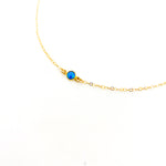 HELD BLUE LAB OPAL NECKLACE | 14K GOLD-FILLED - MTT Collective