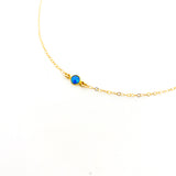 HELD BLUE LAB OPAL NECKLACE | 14K GOLD-FILLED - MTT Collective