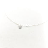 MINI RHINESTONE BUTTERFLY NECKLACE | STERLING SILVER - MTT Collective
