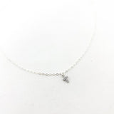 MINI RHINESTONE CROSS NECKLACE | STERLING SILVER - MTT Collective