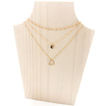 SPARKLING LOVE NECKLACE SET | 14K GOLD-FILLED | SET OF 3 - MTT Collective