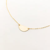 SEMICIRCLE NECKLACE SET | 14K GOLD-FILLED | SET OF 3 - MTT Collective