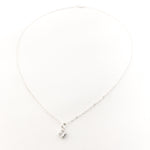 Everly Hanging Cubic Zirconia Necklace | Silver - MTT Collective