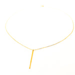 LONG BAR NECKLACE | 14K GOLD-FILLED - MTT Collective