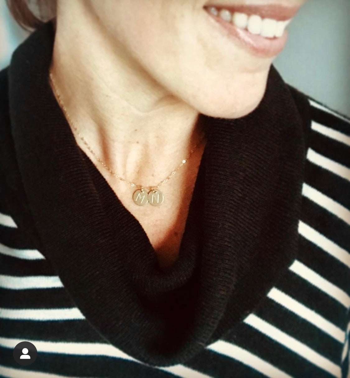 14K GOLD-FILLED OPEN DISC NECKLACES | SIZE OPTIONS - MTT Collective