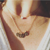 Elena Disc Charm Necklaces | Gold - MTT Collective
