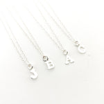 Bella Sterling Silver Initial Necklace | STYLE OPTIONS - MTT Collective