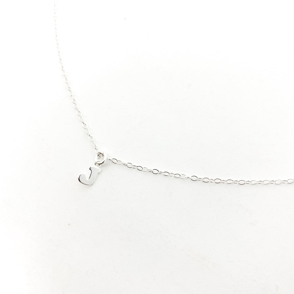 Bella Sterling Silver Initial Necklace | STYLE OPTIONS - MTT Collective