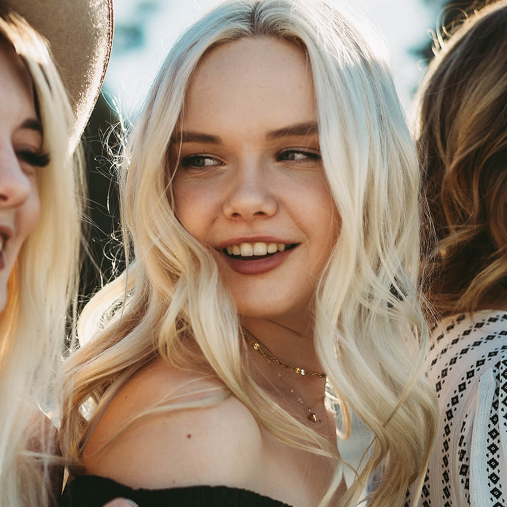 Brielle Dainty Heart Necklace | Gold - MTT Collective