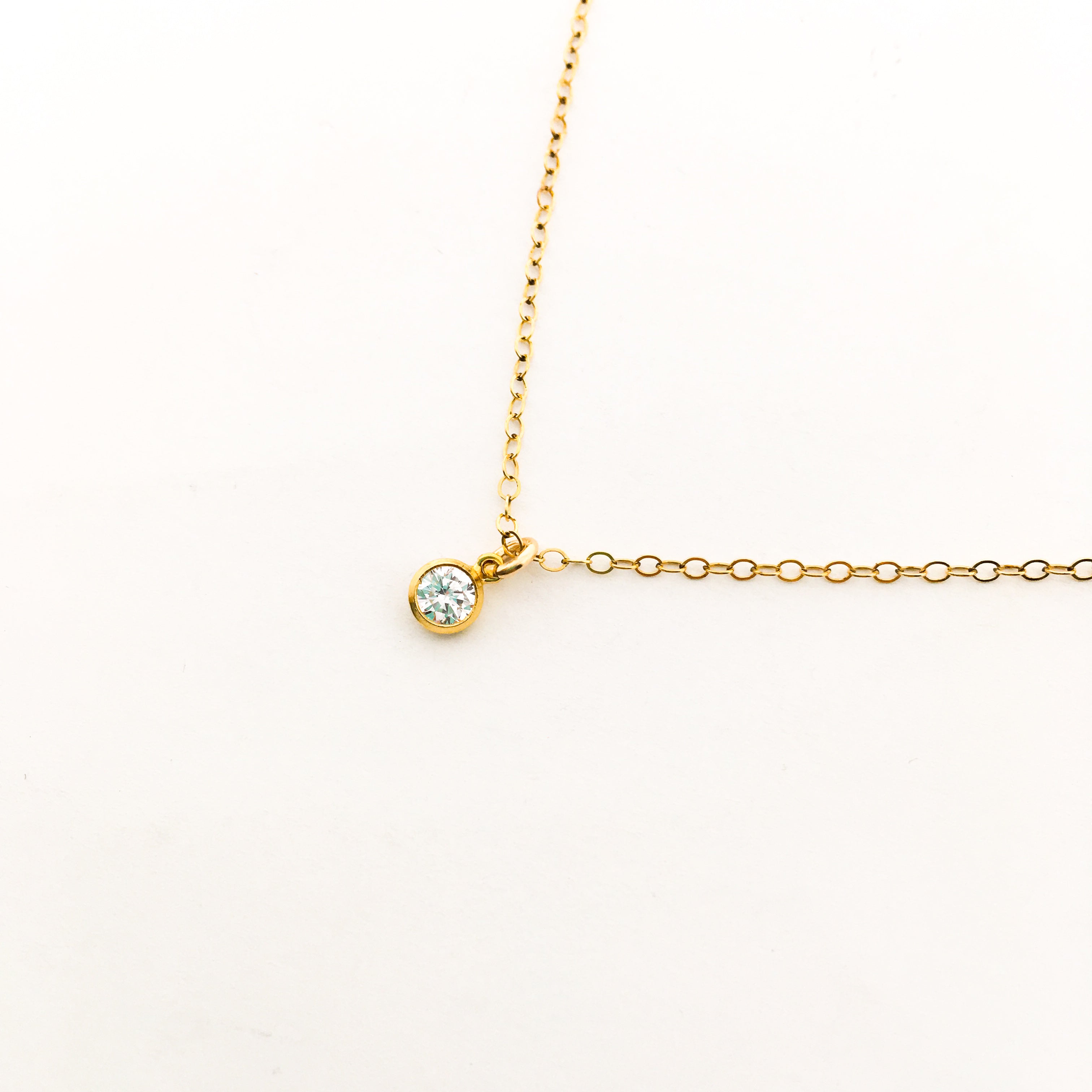 GUIDING LIGHT RHINESTONE NECKLACES | 14K GOLD-FILLED | SIZE OPTIONS - MTT Collective