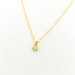 GUIDING LIGHT RHINESTONE NECKLACES | 14K GOLD-FILLED | SIZE OPTIONS - MTT Collective