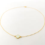Aurora Held Opal Necklace | Gold - MTT Collective