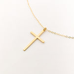 Trinity Cross Necklace | Gold - MTT Collective
