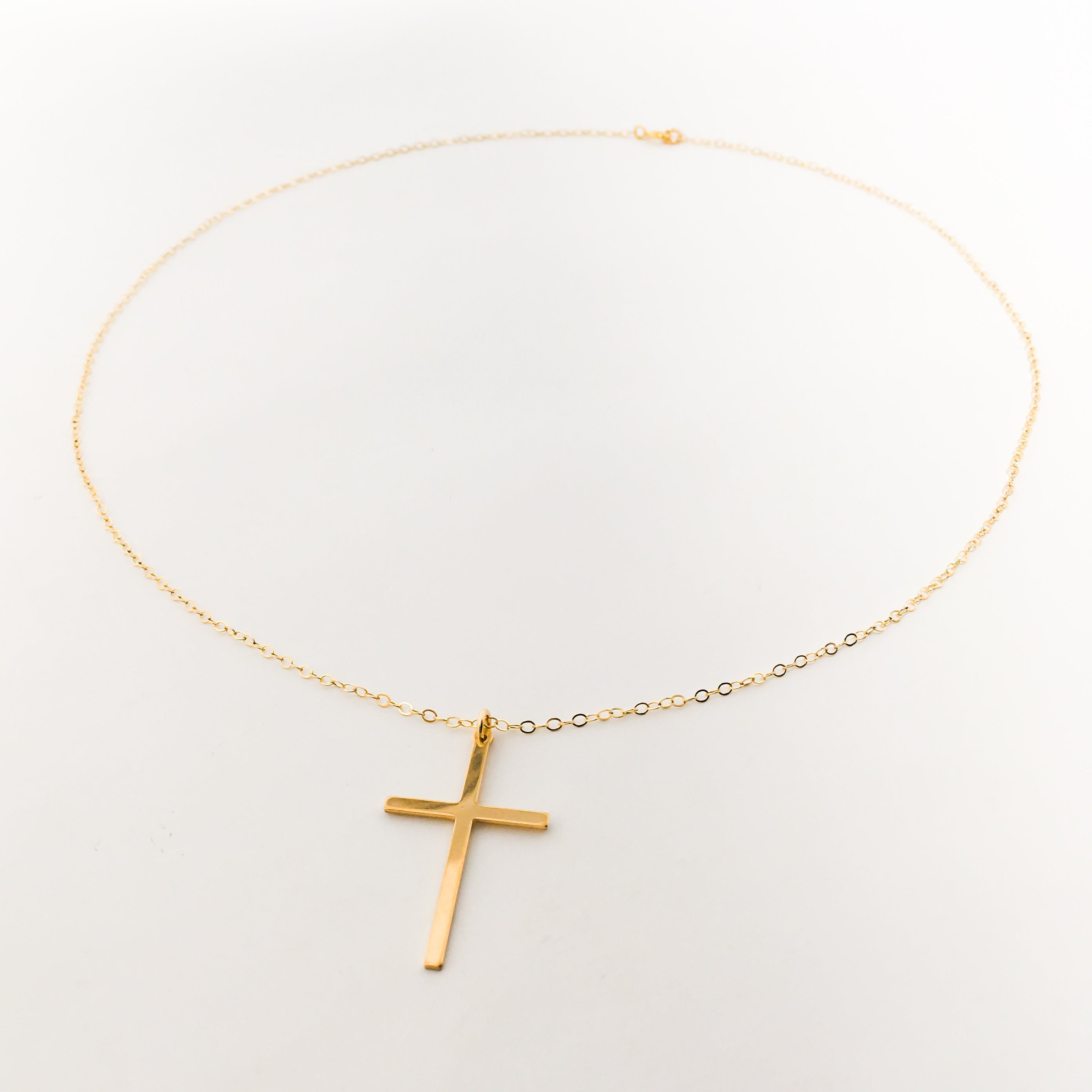 Trinity Cross Necklace | Gold - MTT Collective