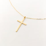 Trinity Cross Necklace | Gold - MTT Collective
