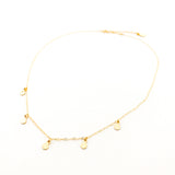 Willow Mini Disc Necklace | 14K Gold-Filled - MTT Collective