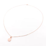 Brielle Textured Vermeil Charm Necklace - MTT Collective