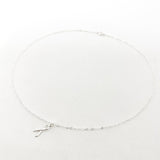 Eleanor Awareness Ribbon Necklace | Silver - MTT Collective