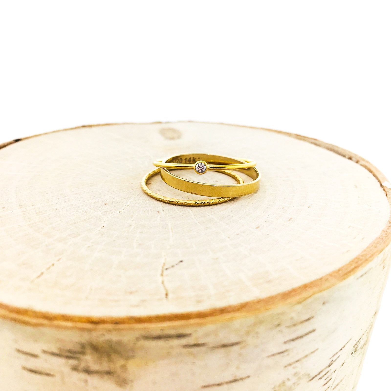 Alexandra Stacking Ring | Gold - MTT Collective