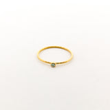 Twisted Cubic Zirconia Stacking Rings |Gold - MTT Collective
