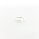 Double Heart Ring | Silver - MTT Collective
