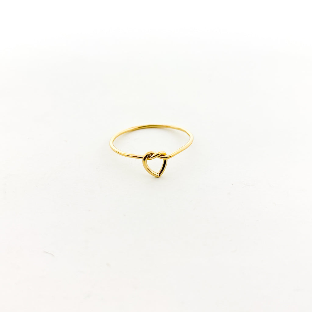 Heart Tied Ring | Gold - MTT Collective