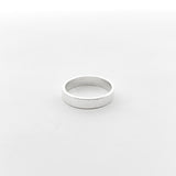 Impressions Hammered Wide Ring| Silver - MTT Collective