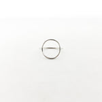 Luna Large Circle Ring | Silver - MTT Collective