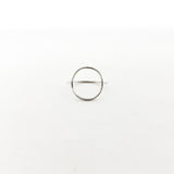 Luna Large Circle Ring | Silver - MTT Collective