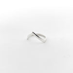 Lyla Deep V-Shape Ring | Silver - MTT Collective