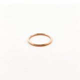Smooth Stacker Ring | Rose Gold - MTT Collective