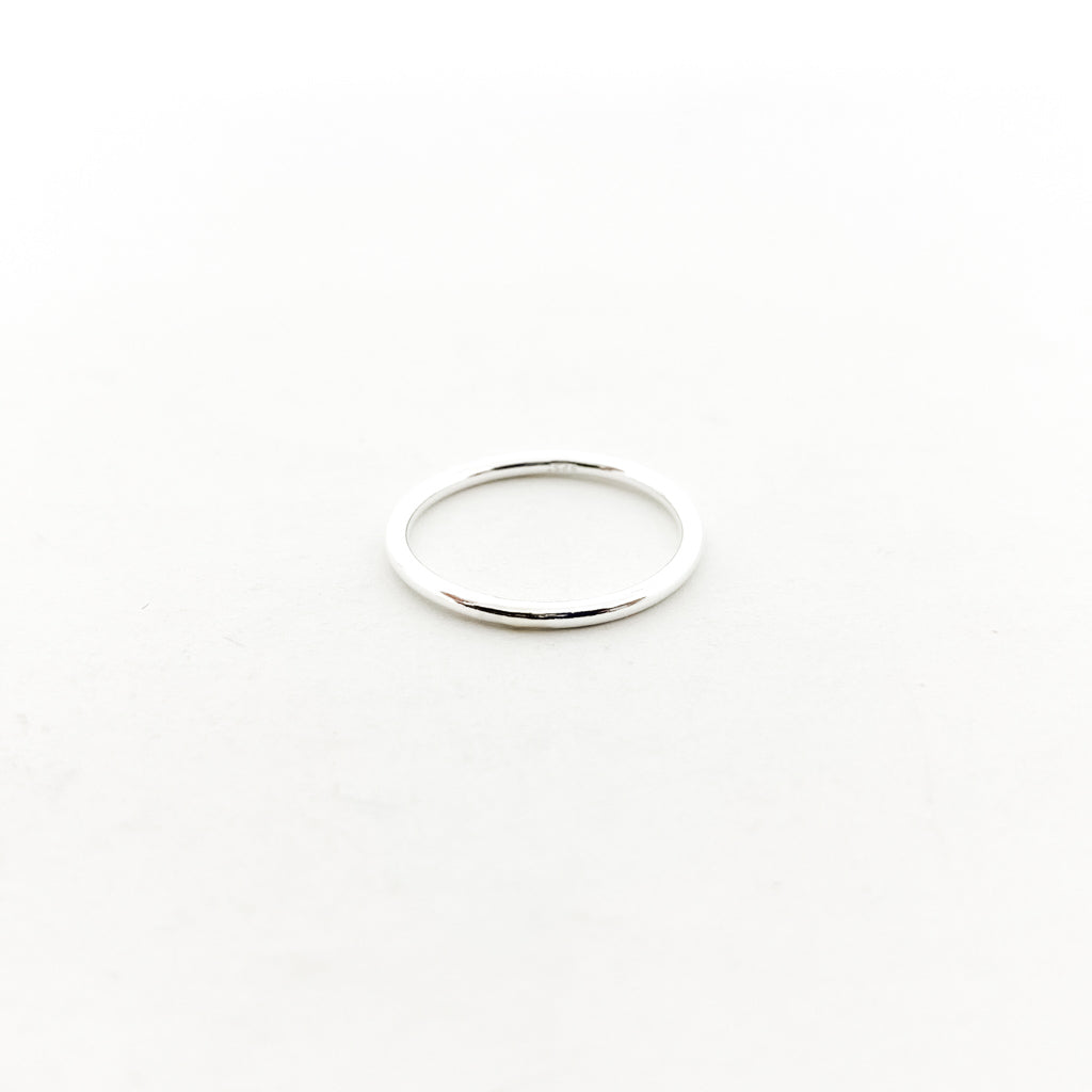 Smooth Stacker Ring | Silver - MTT Collective