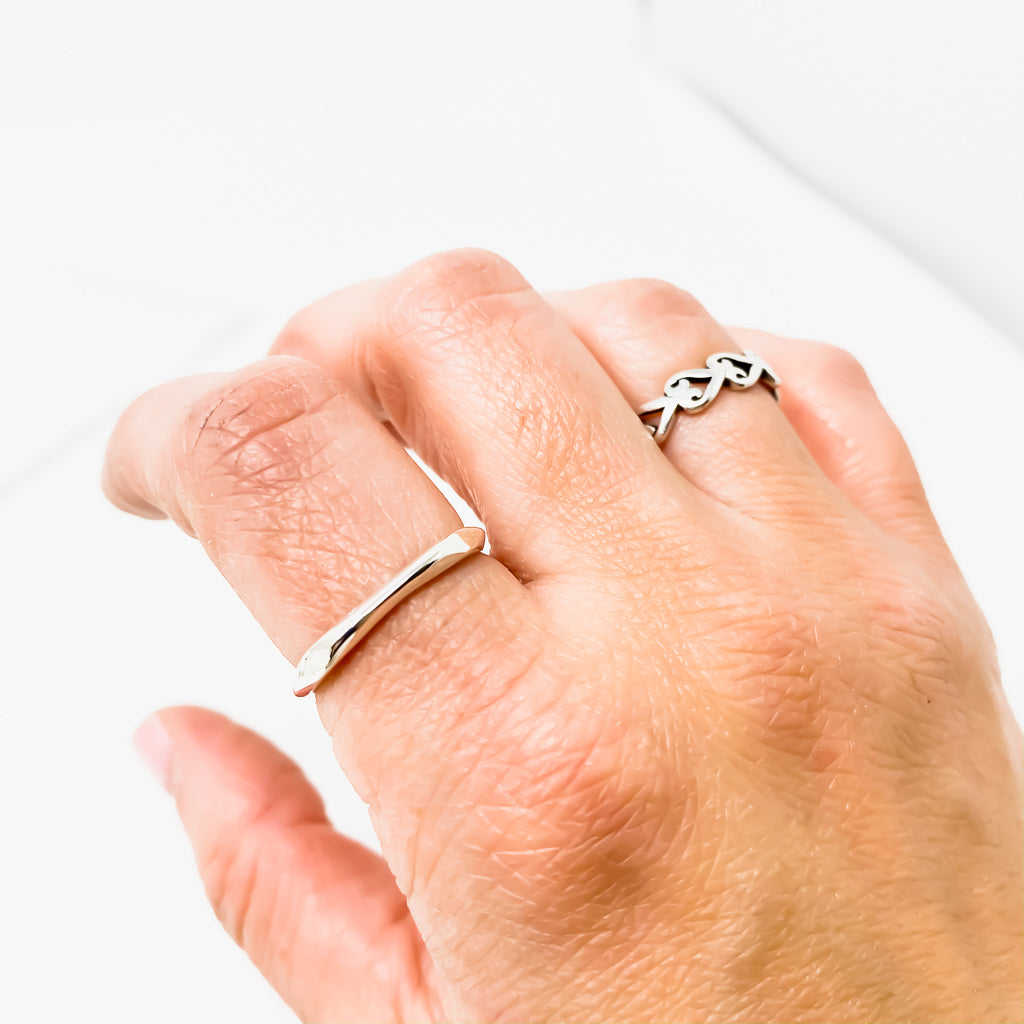 Unique Edge Ring | Silver - MTT Collective