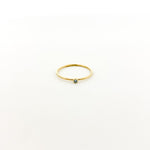 Bella Birthstone Stacking Ring | Gold - MTT Collective