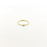 Bella Birthstone Stacking Ring | Gold - MTT Collective
