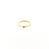 Bella Birthstone Stacking Ring | Gold - MTT Collective