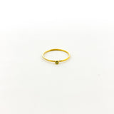 Bella Birthstone Stacking Ring | Gold - MTT Collective