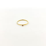 Bella Birthstone Stacking Ring | Gold - MTT Collective
