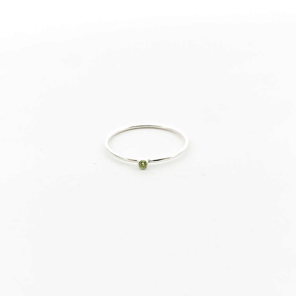 Bella Birthstone Ring |Silver - MTT Collective