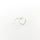 Luna Circle Ring | Silver - MTT Collective