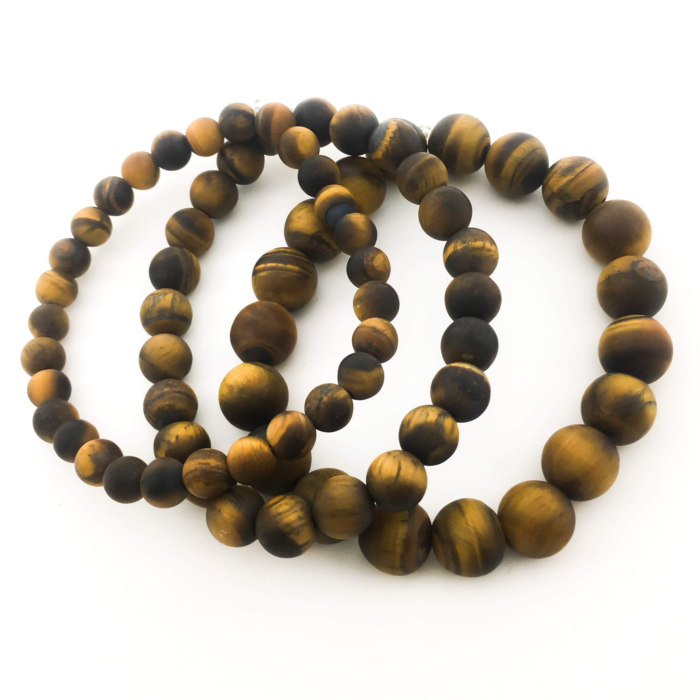 Men's Matte Tiger's Eye Bracelets - MTT Collective