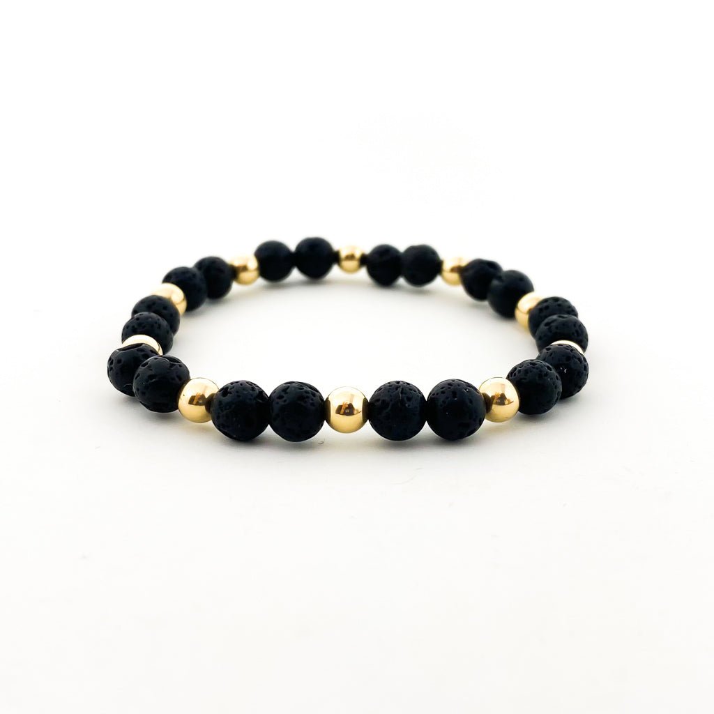 Natasha Lava Stone Bracelet - MTT Collective