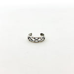 Open Braid Toe Ring | Silver - MTT Collective