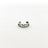 Open Braid Toe Ring | Silver - MTT Collective