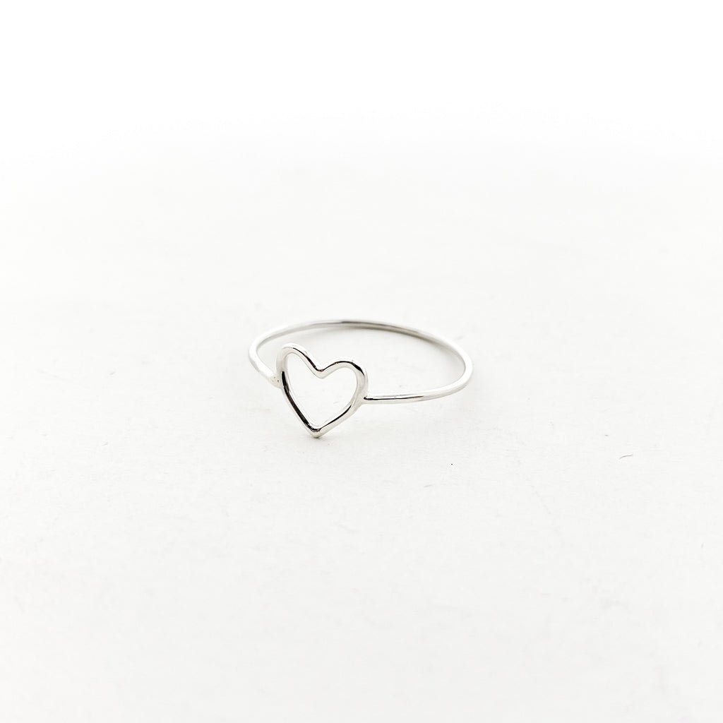 Open Heart Ring | Silver - MTT Collective